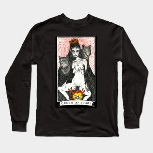 The Queen of Stars - The Tarot Restless Long Sleeve T-Shirt